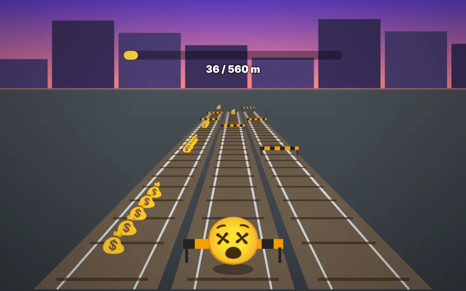 Screenshot of Rail Rush