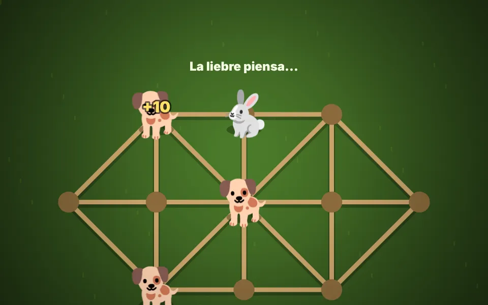 Captura de Liebre y perros